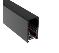 Binario Elettrificato Magnetico a Superficie o Sospeso Nero - 48V Variante Lunghezza 2 Metri