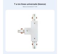 Binario Elettrificato per Faretti Compatibile con LED Illuminazione d'accento