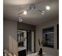 Binario Faretti Spot Lampada da Parete Plafoniera Muro LED GU10 Orientabile