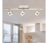 Binario Faretti Spot Plafoniera Regolabile Da Soffitto LED Cromo Luci Soggiorno