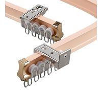 Binario flessibile curvo per tende da soffitto, 4 m 6 m, divisorio e soluzione per la privacy, resistente, per grandi tende e docce, facile installazione per camper