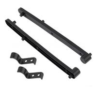 Binario Flip Up Plastica 25cm Binario Flip Up Plastica 25cm Binario | per montaggio invisibile, per superficie liscia, antiusura, colore nero, dimensione compatta 25x2cm