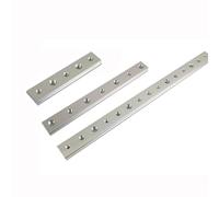 Binario for mitra, 1 pezzo Barra for for sega da tavolo di misurazione Slot a T M6/M8T Vite fissaggio in lega alluminio (M8)(100MM)