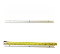 Binario in alluminio con slot a T per di precisione da 300 mm a 1220 mm per