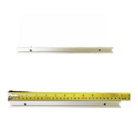Binario in alluminio con slot a T per di precisione da 300 mm a 1220 mm per