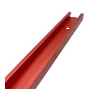 Binario In Lega Di Alluminio For Scanalatura E Asta For Mitra, Guida For Sega Da Tavolo, Asta Di Misurazione For Mitra, Utensili For La Lavorazione Del Legno, Un Pezzo(Red,500mm)