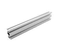 Binario in lega industriale Profilo in alluminio con scanalatura a T 2040, lunghezza binario 250 mm-600 mm, guida lineare for estrusione for banco da lavoro, 1 pz(600mm)