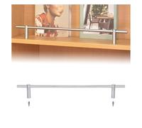 Binario in metallo per mensole - ringhiera decorativa per armadi e cucina (51 cm)