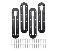 Binario Kayak - Guida A Basso Profilo ABS 220 G, Set Di 4 Supporti A Vite, Materiale Di Base Multifunzionale Per Supporto Canna Da Pesca | Di Montaggio Ingranaggi Per Rivelatore Di Pesci, S