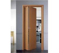 BINARIO KIT PER PORTA A LIBRO LUNGHEZZA 1 METRO PORTATA 50 KG MAX