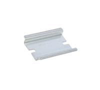 Binario MIV 5 DIN acciaio W: 35 mm L: 50 mm Serie: MNX PC100/125 FIBOX