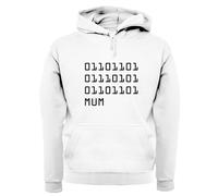 Binario Mum - Adulti Felpa/Maglione - Codice Festa Della Mamma Sviluppatore