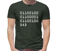 Binario Papà - T-Shirt - Computer Secchione Nerd Festa Del Papà Genitori