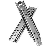 Binario per Cassetti, Guide per Cassetti in Metper Impieghi Gravosi, Guide a Sfere a Estensicompleta con Serratura per Mobili da Cucina/1000Mm