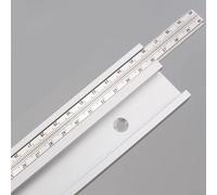 Binario per mitra a T con 45 tipi di scanalature, in lega di alluminio 45 con scanalatura a T, binario a T per da banco router (50 cm)
