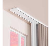 Binario per montaggio a soffitto per soggiorno, camera da letto e doccia, sistema a binario per uno scorrimento fluido, facile installazione, perfetto per l'arredamento della casa e soluzioni