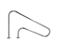 Binario per Piscina, Corrimano Subacqueo per Scale in Acciaio Inox Argento per Piscina Interrata Spa Piscina Parchi Acquatici Rampe(85 * 84 * 10)