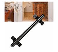 Binario per Porta Scorrevole, 1pc nero in acciaio al carbonio Nero Paese Barn Porta scorrevole Maniglia Pull Pull Handle Old Vintage Mobili Cassetto Hardware Pulls Maniglia for barra grande