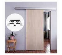 Binario per Porta Scorrevole, 4.9/6 / 6.6/7.2/8. 2ft. Hardware for porta scorrevole in legno in lega di alluminio(150cm(4.9ft) kit)