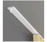 Binario Per Soffitto In Alluminio Ultrasottile - Set Di Binari Per Tende/divisori Per Ambienti - Design Moderno Silence, Facile Da Installare(3.9FT/120CM)