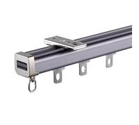 Binario per tenda da 9 a 6 m, in alluminio, per soggiorno, camera da letto, cucina, silenzioso, da appendere a parete/soffitto, per separare le stanze