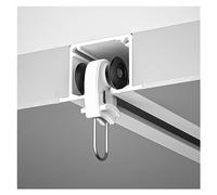 Binario per tenda da incasso a soffitto per divisorio in soggiorno e camera da letto