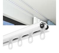 Binario per tenda da incasso a soffitto, sistema di scorrimento ultra sottile precostruito per la divisione della stanza nelle camere da letto degli ospedali