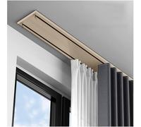 Binario per tenda da soffitto a doppio binario per camper, 440 cm, bianco, facile installazione, ideale per la separazione della stanza, 120-500 cm