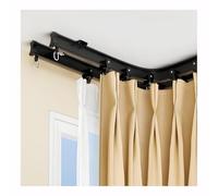 Binario per Tenda da soffitto Flessibile Moderno da 17,1 Piedi - Binario Scorrevole a Doppia Curva per Una Facile Installazione in Soggiorno e Camera da Letto - Elegante Soluzione per Il tra