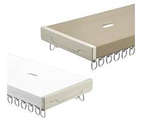 Binario per tenda da soffitto resistente in lega di alluminio, con nanotecnologie, montaggio superiore, ideale per tende, durevole e regolabile, dimensioni 240 cm