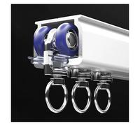 Binario per tenda extra lungo - 14,9 m montaggio a soffitto divisorio per bagni, camper, docce e ospedali, sistema di privacy versatile, facile installazione, design durevole