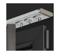 Binario per Tende con Rulli Silenziosi, Binario Tettoia Soffitto, per Bagno, Vasca da Bagno, per Soggiorno, Camera da Letto(400cm(4 * 100cm))