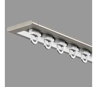 Binario Per Tende In Alluminio, Bastone Per Tenda Da Soffitto Autoadesivo, 150/250/350cm Aste Per Tende Per Camere Da Letto Finestre Armadi(Champagne,4.1m/13.45ft)