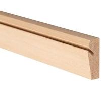 Binario quadri per appendere quadri in legno - riva 120cm - 1 pezzo