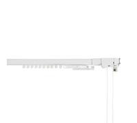 Binario rinforzato estensibile 160-300 cm Bianco