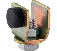 BINARIO Stopper Casco 100 P, Acciaio giallo passivato; 1 pezzi
