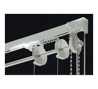 Binario Tenda A Pacchetto Movimento A Catena Bastone Con Corda Apertura Centrale - Apertura: Centrale, Misura Finita Binario: 220 CM, Cadute: 8, Comando: Destro