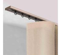 Binario Tenda Soffitto 1 2 3 4 5 6metri Scorrevole Binario Per Tende A Soffitto In Alluminio Arricciate Binari Scorrevoli Barre Silenzioso Tende Del Silenzio Delle Rotaie Della(Champagne,2.3m/7.5ft)