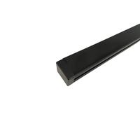 BINARIO TENDA SOFFITTO SCORRITENDA MODERNO ALLUMINIO CUBO - COMPLETO X MONTAGGIO