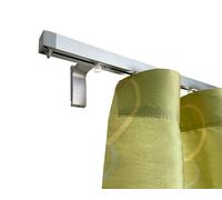 BINARIO TENDA SOFFITTO SCORRITENDA MODERNO ALLUMINIO CUBO - COMPLETO X MONTAGGIO