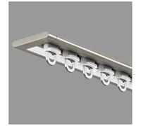 Binario Tenda Soffitto, System Di Binario Per Tende In Alluminio Ultrasottile Con Rullo, Silenzioso Bastone Per Tende E Divisorio Per Stanze(Champagne,2.95FT/90cm)