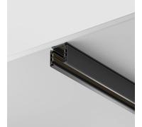 BINARIO TRIFASE NERO 2M elettrico led pista guida track 220V sistema di illuminazione modulabile per vetrina showroom negozio casa