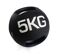 Binaural 5kg/11lbs Elastic Fitness Ball Used for Core Training Weight Training Throwing Training Thick Rubber Non-Slip and Wear-Resistant
