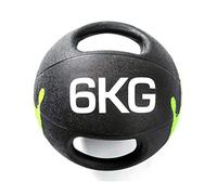Binaural Heavy Rubber Fitness Ball Boxing Gym Weight and Strength Training Extreme Core Sports 3-10kg(Size:10KG) (6KG)