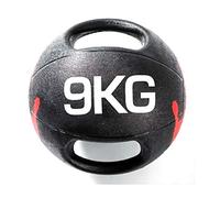 Binaural Heavy Rubber Fitness Ball Boxing Gym Weight and Strength Training Extreme Core Sports 3-10kg(Size:10KG) (9KG)