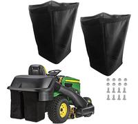 Binazon Set di 2 sacchetti per erba AM122416, compatibili con sacchetti per erba John Deere AM101602, per serie 100 L110 X110 125 D100 LA120 Z225 e altro ancora