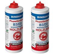 Bindan Propeller Leim - Colla per legno impermeabile, 2 x 1.000 gr. (2000 g)