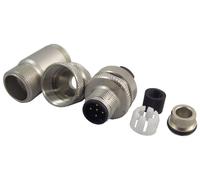 BINDER Connettore Maschio M12 5 Vie con Anello di Blocco e Schermatura EMI