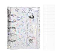 Binder covers - portable waterproof organizer for office documents | file folder with secure closure, multi-purpose binder holder for students teachers family school travel home storage, multicolor