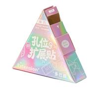 Binder Hole Repair Stickers | Pearlescent Precise Pull-Out Stationery | 9x3x1cm/3.54x1.18x0.39 Inches Paper No Punched Paper Hole Reinforcement Stickers